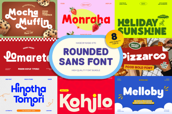 Download Rounded Sans Bundle - Rounded Collection