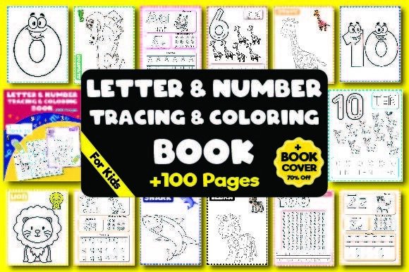 Download Letter Number Tracing and Coloring BOOK - Book Collection