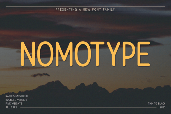 Download Nomotype Rounded - Rounded Collection