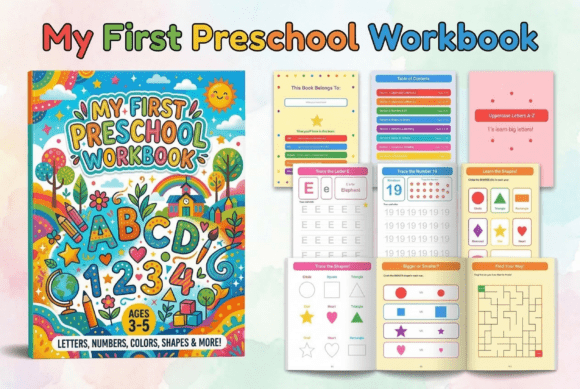 Download Preschool Learning Workbook - Book Collection
