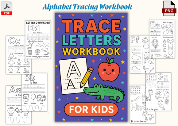 Download Alphabet Tracing Workbook - Book Collection