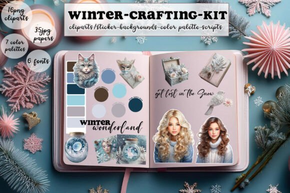 Download Winter Crafting Kit Sublimation Bundle - Craft Collection
