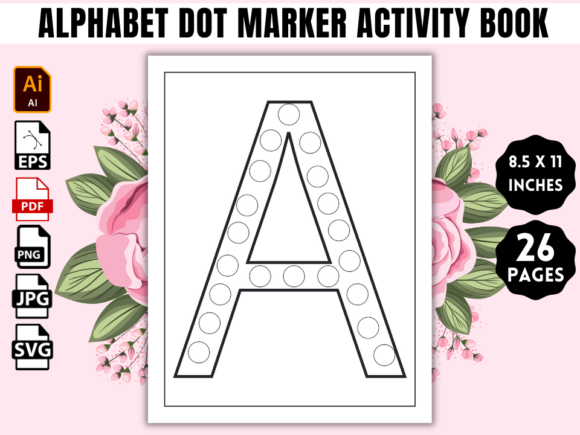 Download Alphabet Dot Marker Activity Book - Book Collection